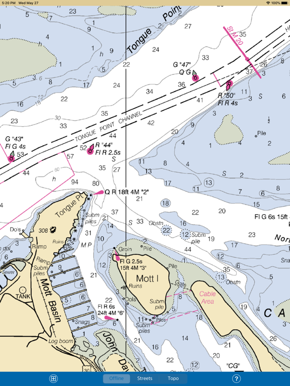 Screenshot #4 pour Oregon – Marine Map Boating