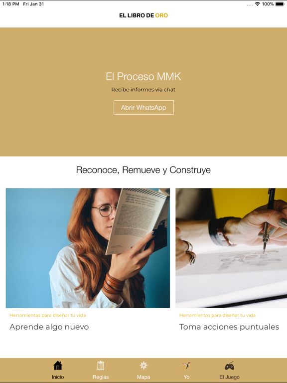 El Libro de Oro iPad screenshot 5 - Book app