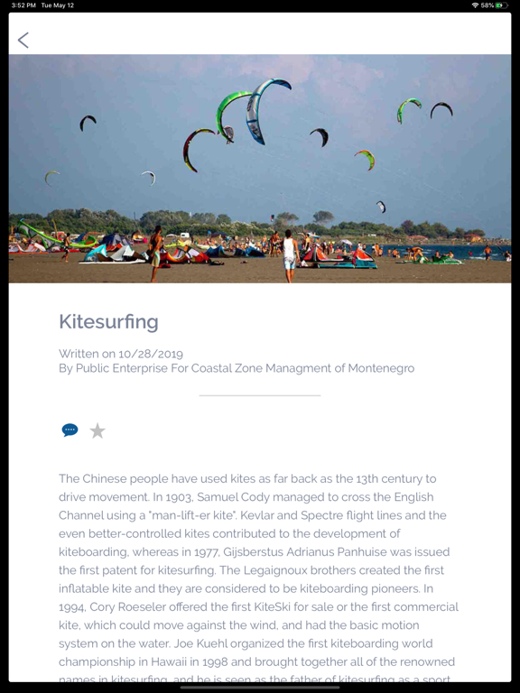 Montenegro Beaches iPad screenshot 5 - Travel app