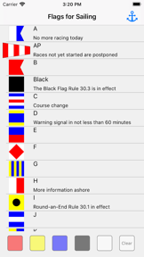 Flags for Sailing screenshot