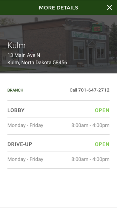 Heartland State Bank Screenshot