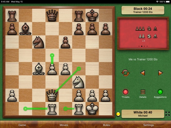 Chess Tiger Lite iPad app afbeelding 1