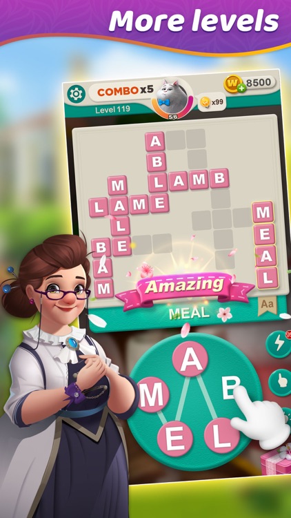 Word villas - Crossword&Design screenshot-6