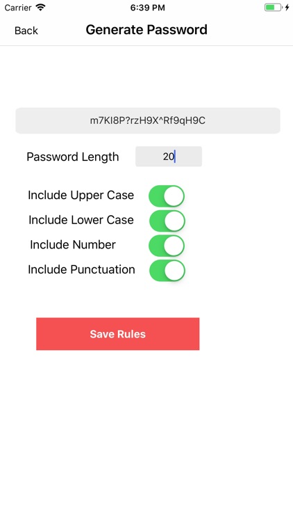 Simple Passwords Manager