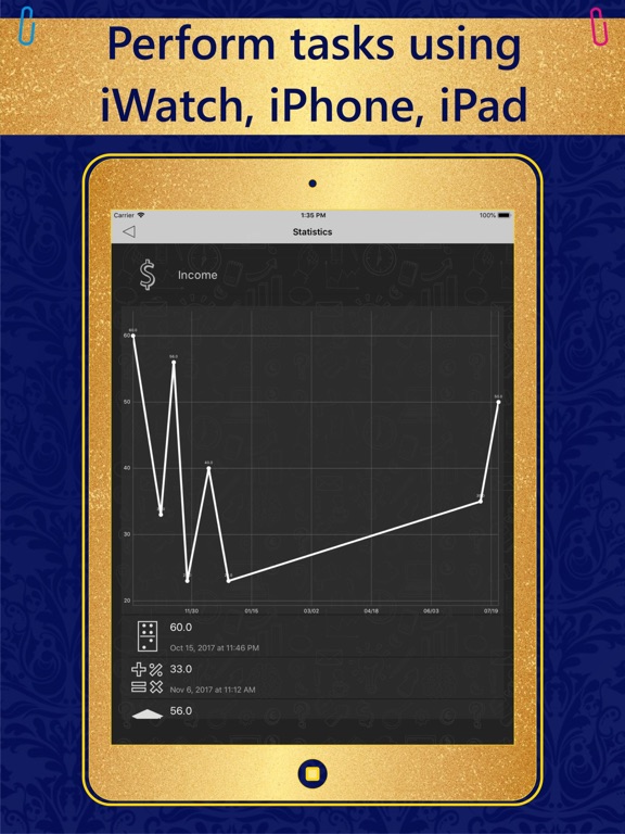 Stickers - planner , organizer iPad screenshot 4 - Productivity app