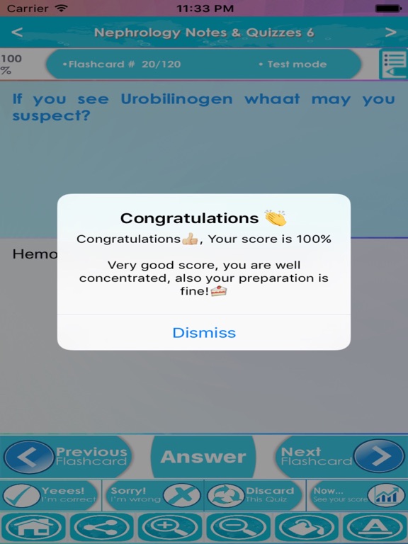 Screenshot #5 for Nephrology TEST BANK App : Q&A