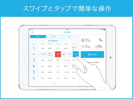 Airウェイト 待ちの不満を解決する受付管理アプリ