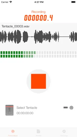 Timecode Audio Recorder screenshot 1