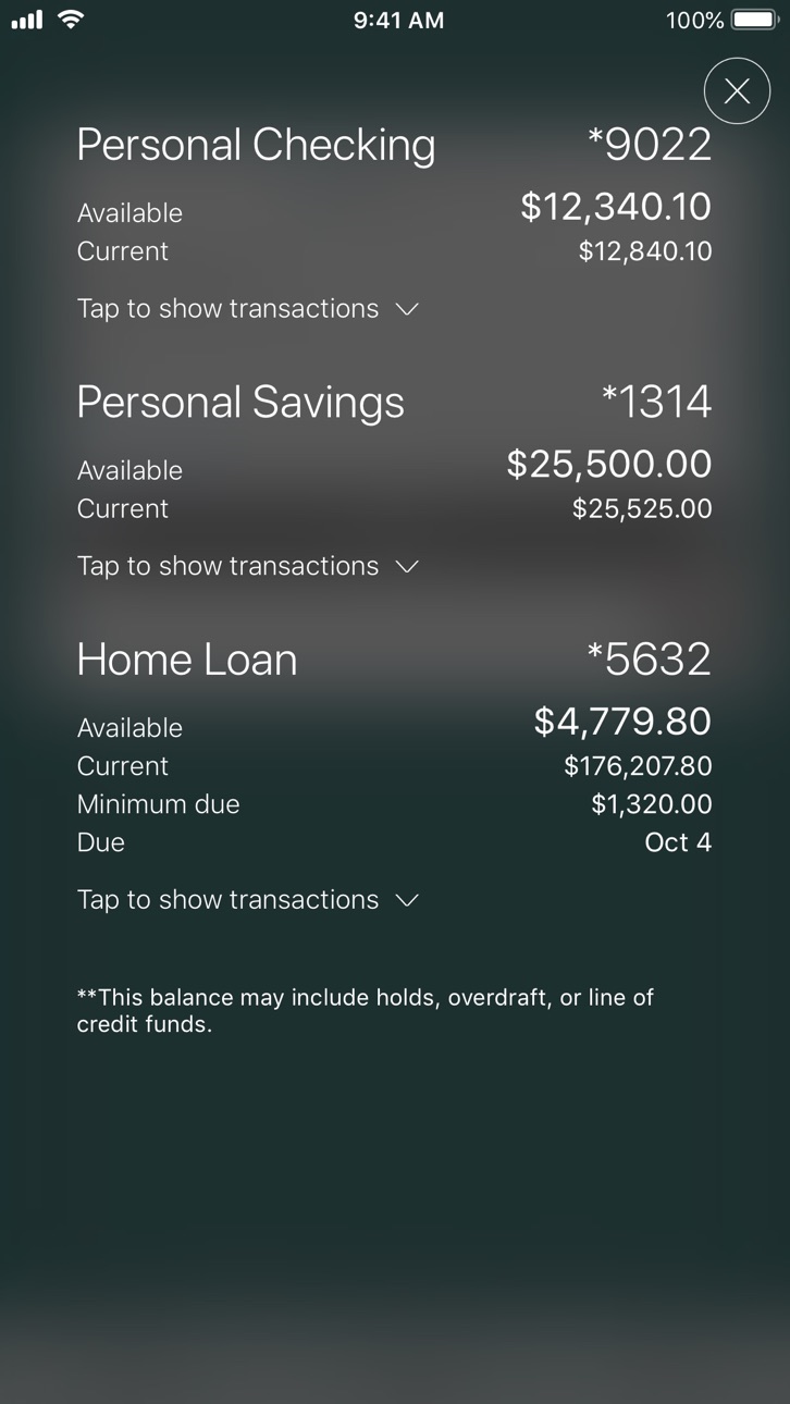 iPhone screenshot