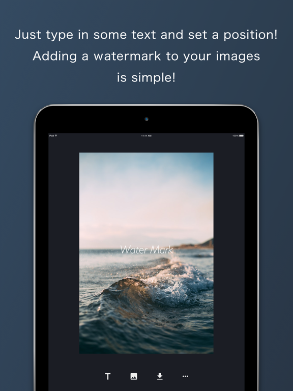 Screenshot #4 pour WaterMark - Add Text to Pics!