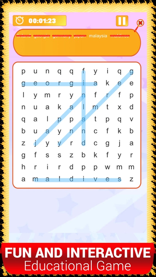 #3. Word Search Games: Puzzles App (iOS) 由: Learning Apps
