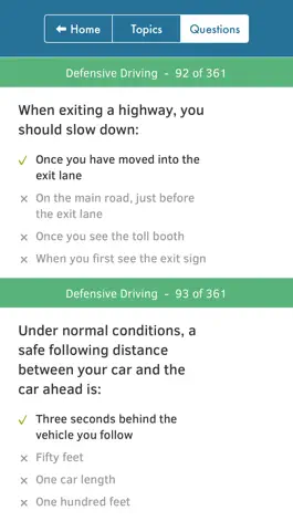 Game screenshot US Driving Knowledge Test hack