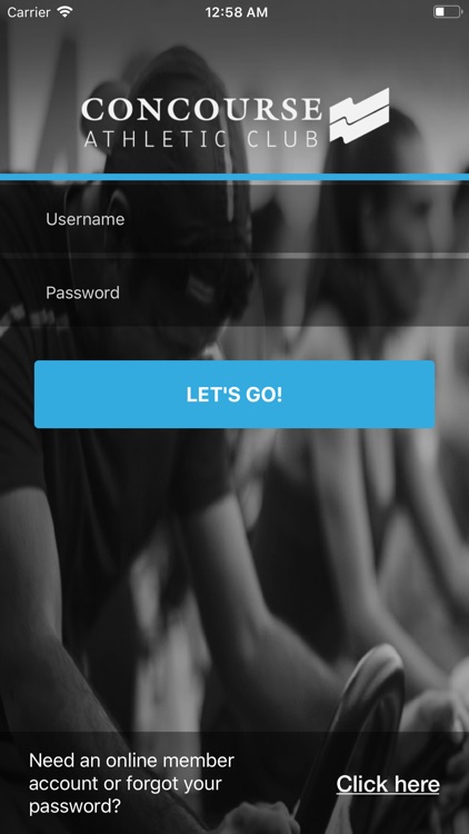 Concourse Athletic Club App