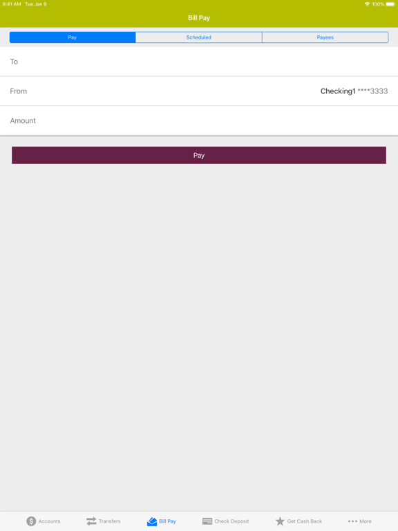 Jovia Financial Credit Union iPad screenshot 5 - Finance app