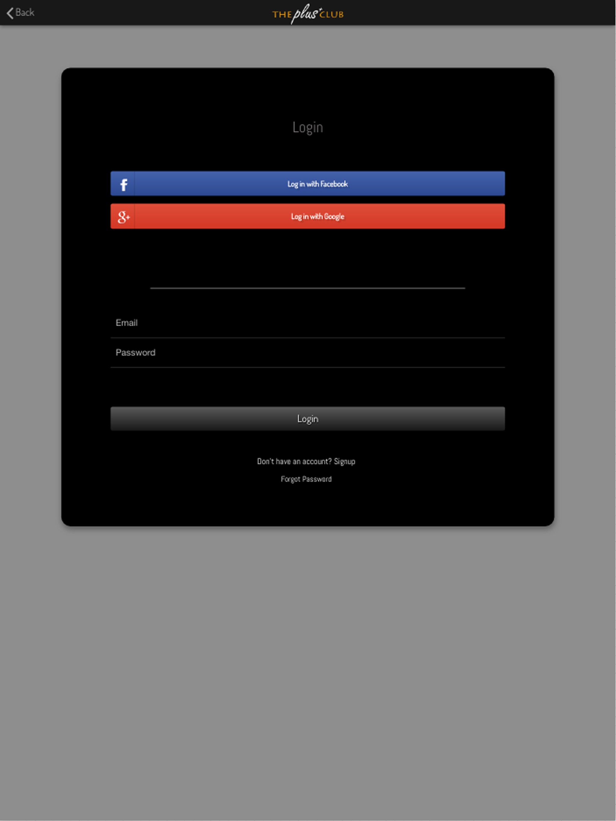 The PlusClub Restaurants screenshot 6
