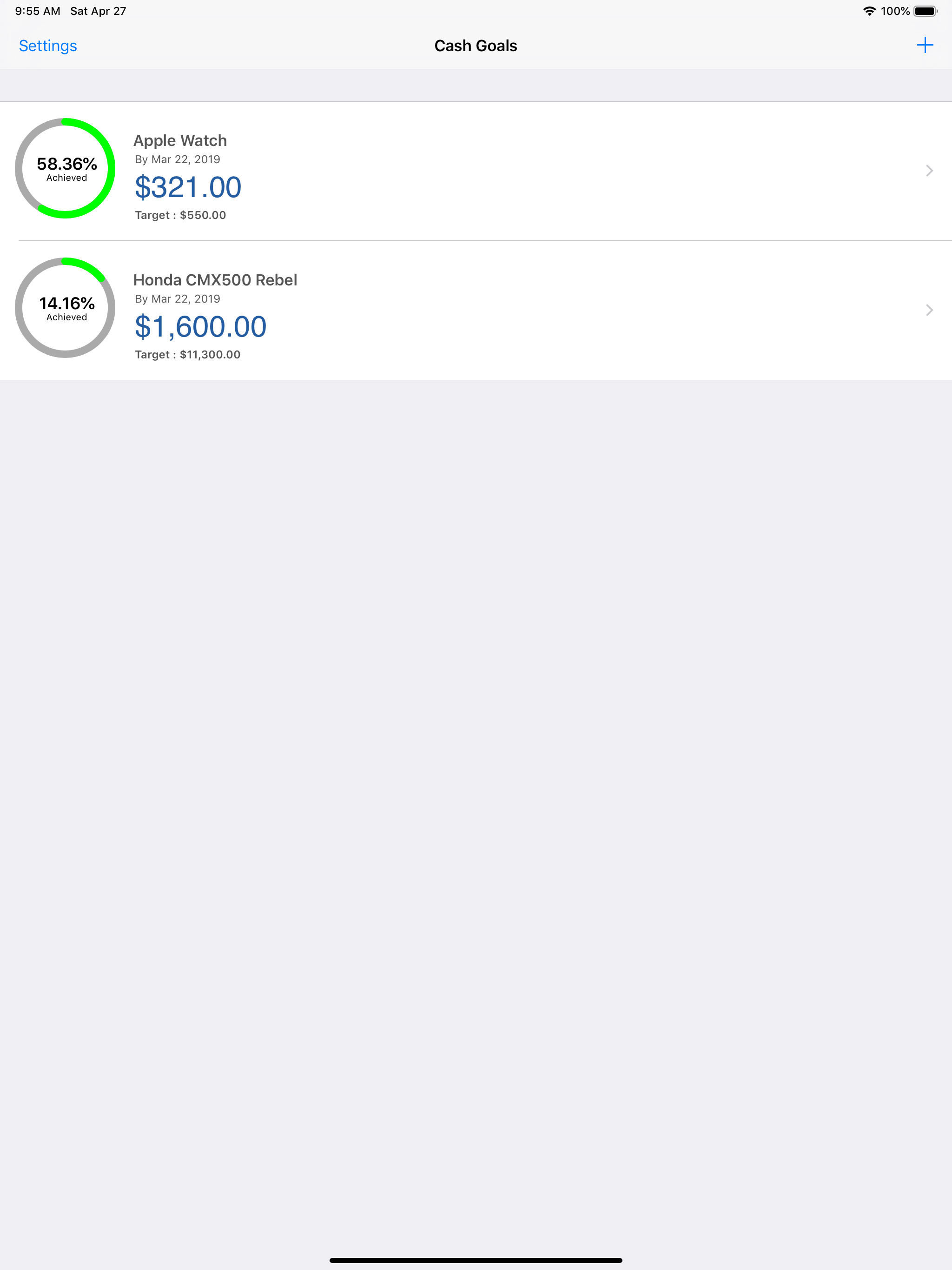 Cash Goals screenshot 7