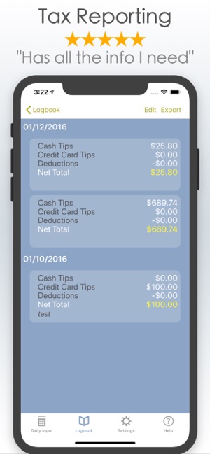 TipMe - Employee Tip Tracking(圖4)-速報App