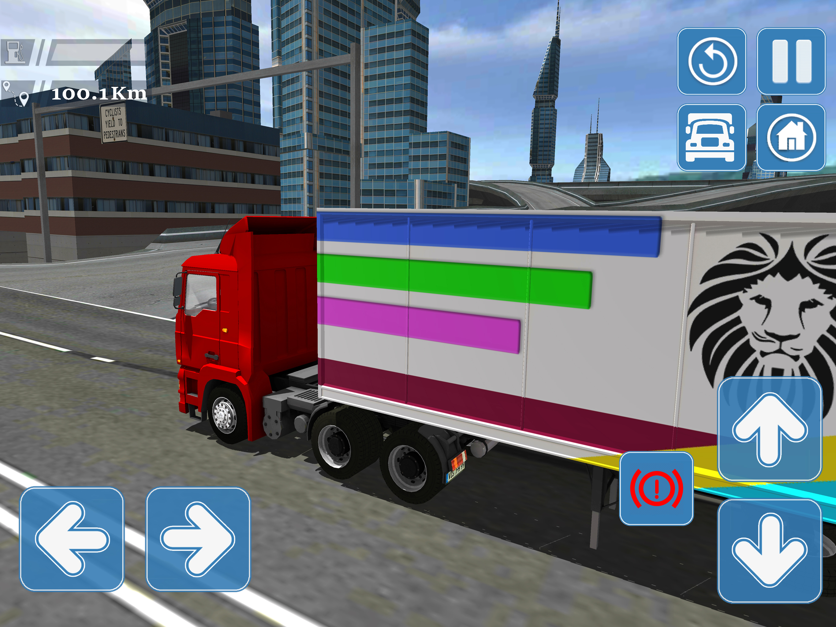 Euro Truck Driving 3D Sims screenshot 9