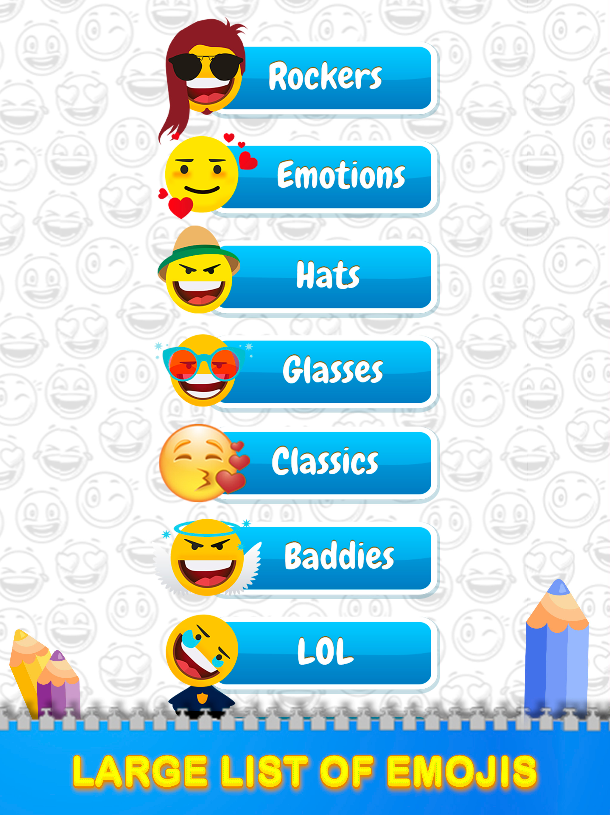 Emoticon Coloring book