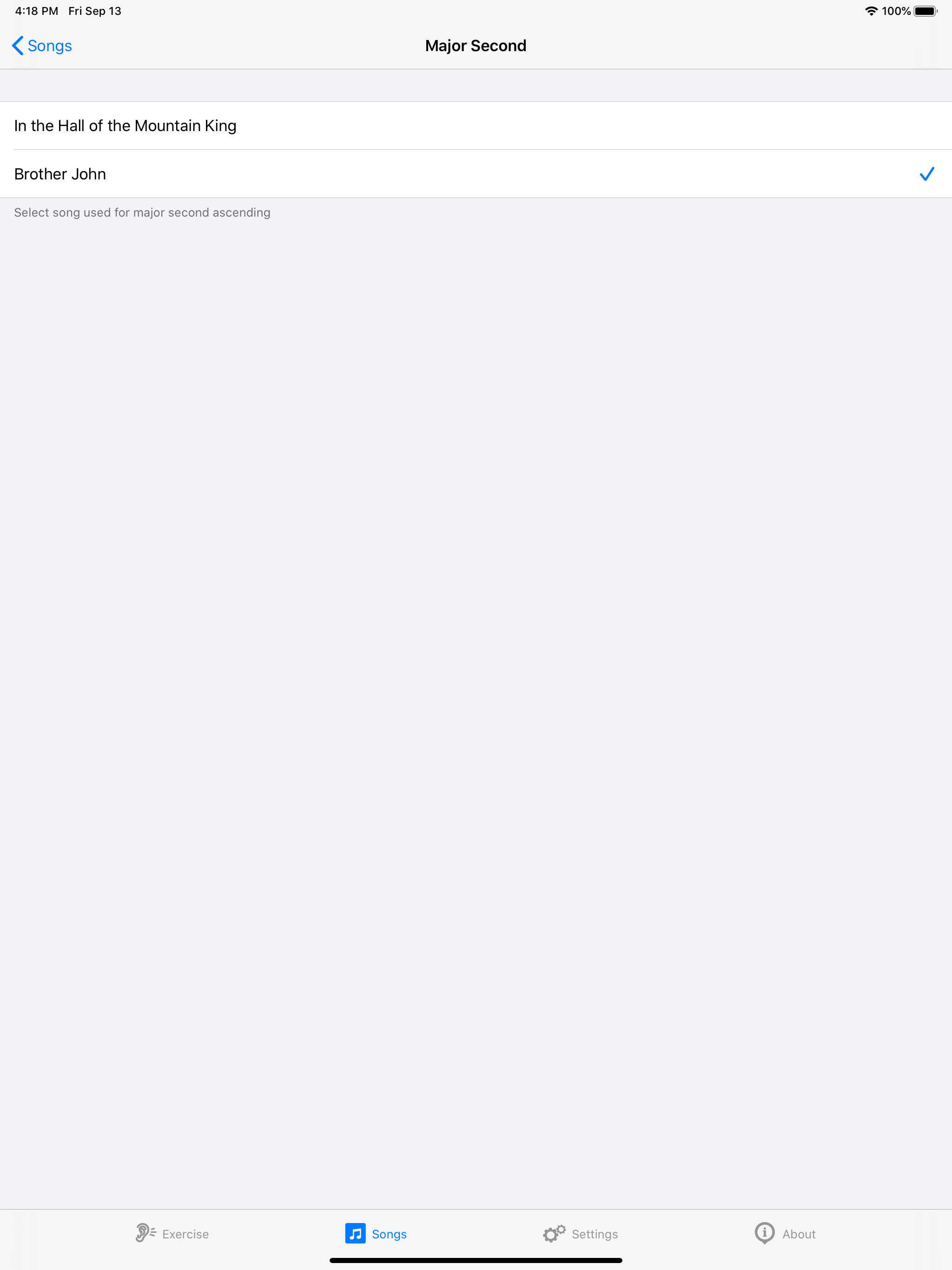 Musical Interval Recognition screenshot 7