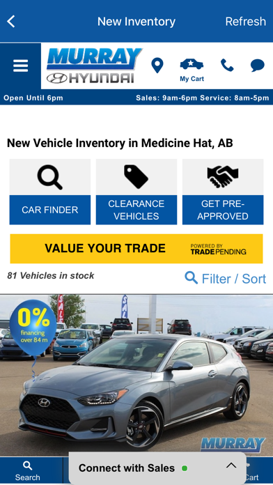 Murray Hyundai Medicine Hat Screenshot