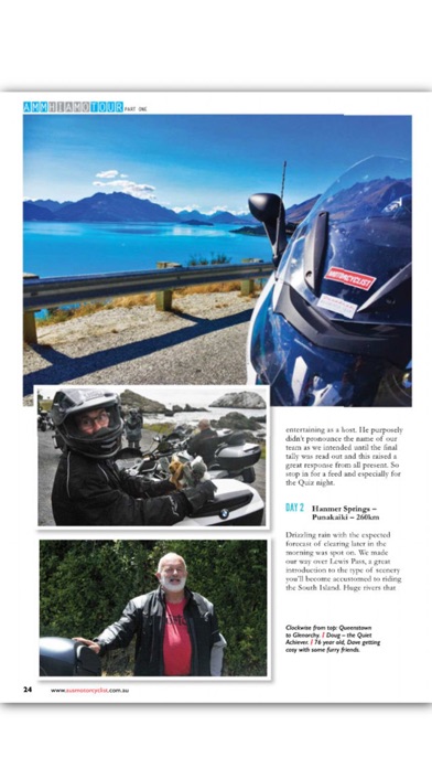 Australian Motorcyclist Screenshot