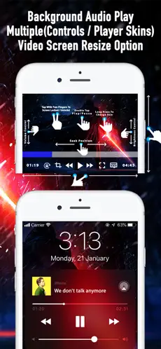 Captura de Pantalla 2 Video Player & Minimizer iphone