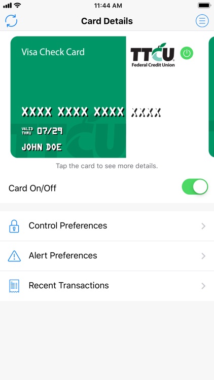 TTCU Card App