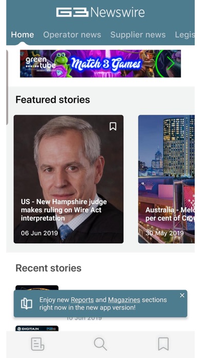 G3 Newswire iPhone screenshot 6 - News app