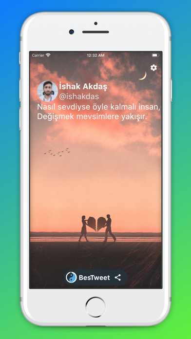 BesTweet - Background Changer iPhone screenshot