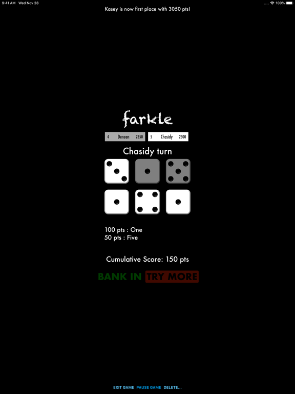 Screenshot #6 pour Farkle Game