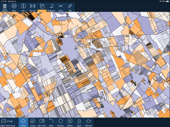 topoXpress iPad screenshot 1 - Navigation app