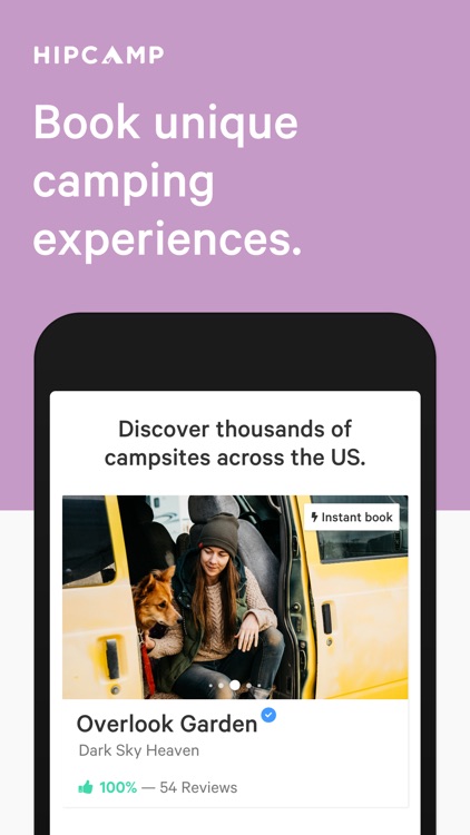 Hipcamp: Camping & Glamping