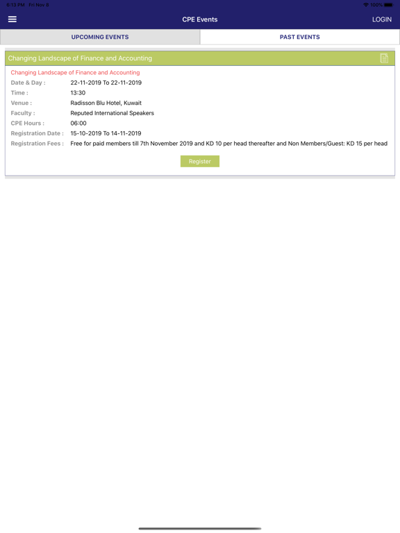 Screenshot #6 pour ICAI Kuwait