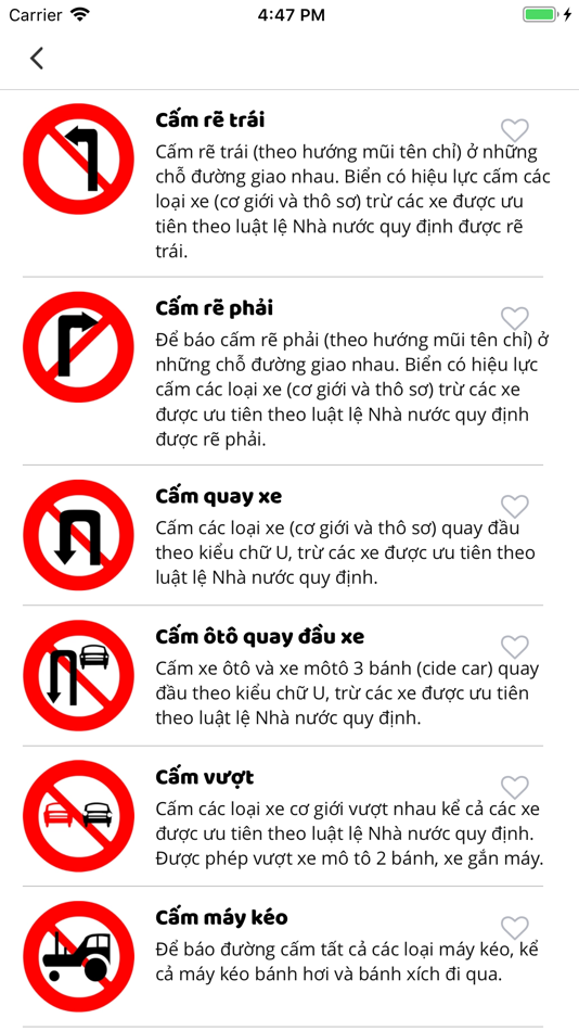 #7. Ôn thi GPLX Học lái xe 450Câu (iOS) 由: Ngoc Thanh Pham