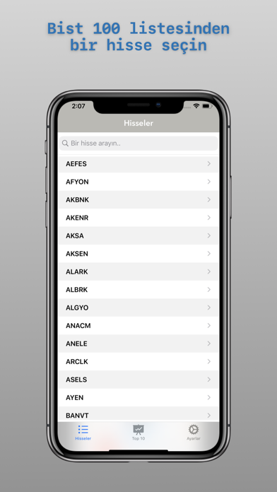 Screenshot #1 pour HisseTrendApp