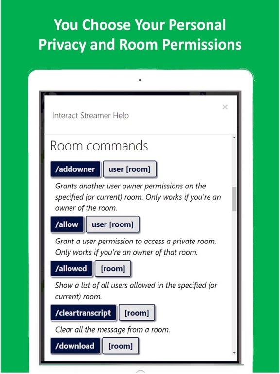 Interact-Streamer™ iPad screenshot 8 - Productivity app