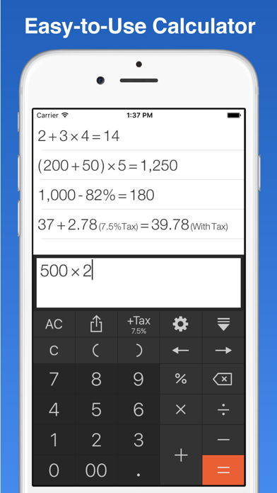 Rapid & Quick Calculator Screenshot