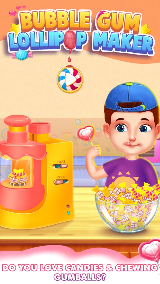 #1. Bubble Gum Lollipop Maker (iOS) 由: BHADRIK MEHTA