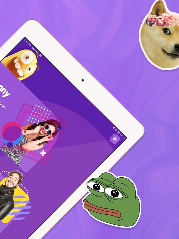 Super Funny Video Maker iPad screenshot 2 - Entertainment app