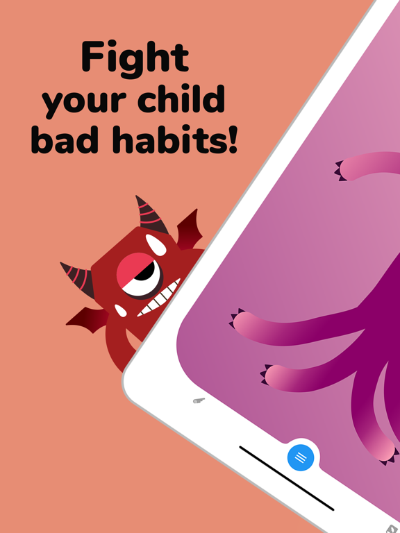 Badabits - Stop kid bad habits iPad screenshot 1 - Education app