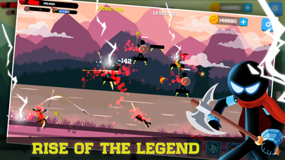 Screenshot #1 pour Stickman Archer - Spear War