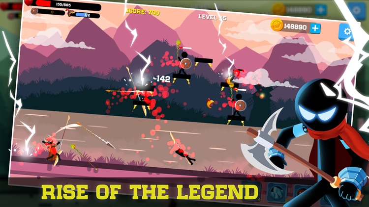 Stickman Archer - Spear War