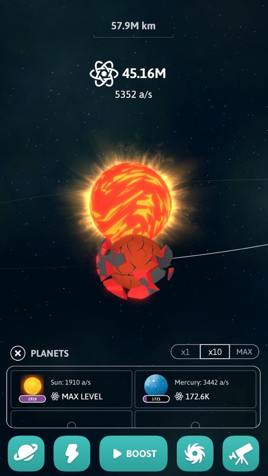 #2. Idle Universe! (iOS) 来自: 泽鹏 韦