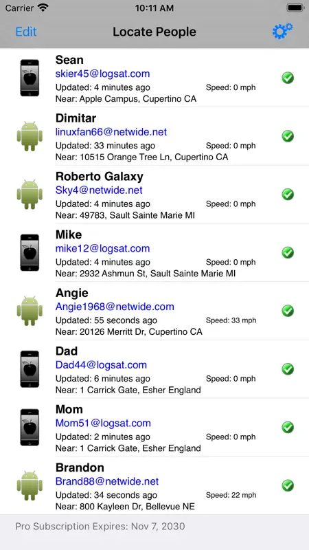 Family Tracker screenshot 1 of 5