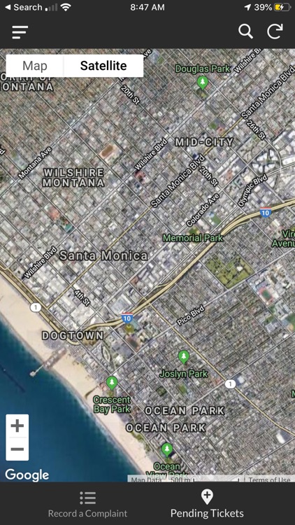 Sweep City Safety Application