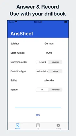 Game screenshot AnsSheet mod apk