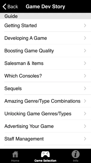 Captura de pantalla de Mobile Cheats For IOS Games en iPhone 5