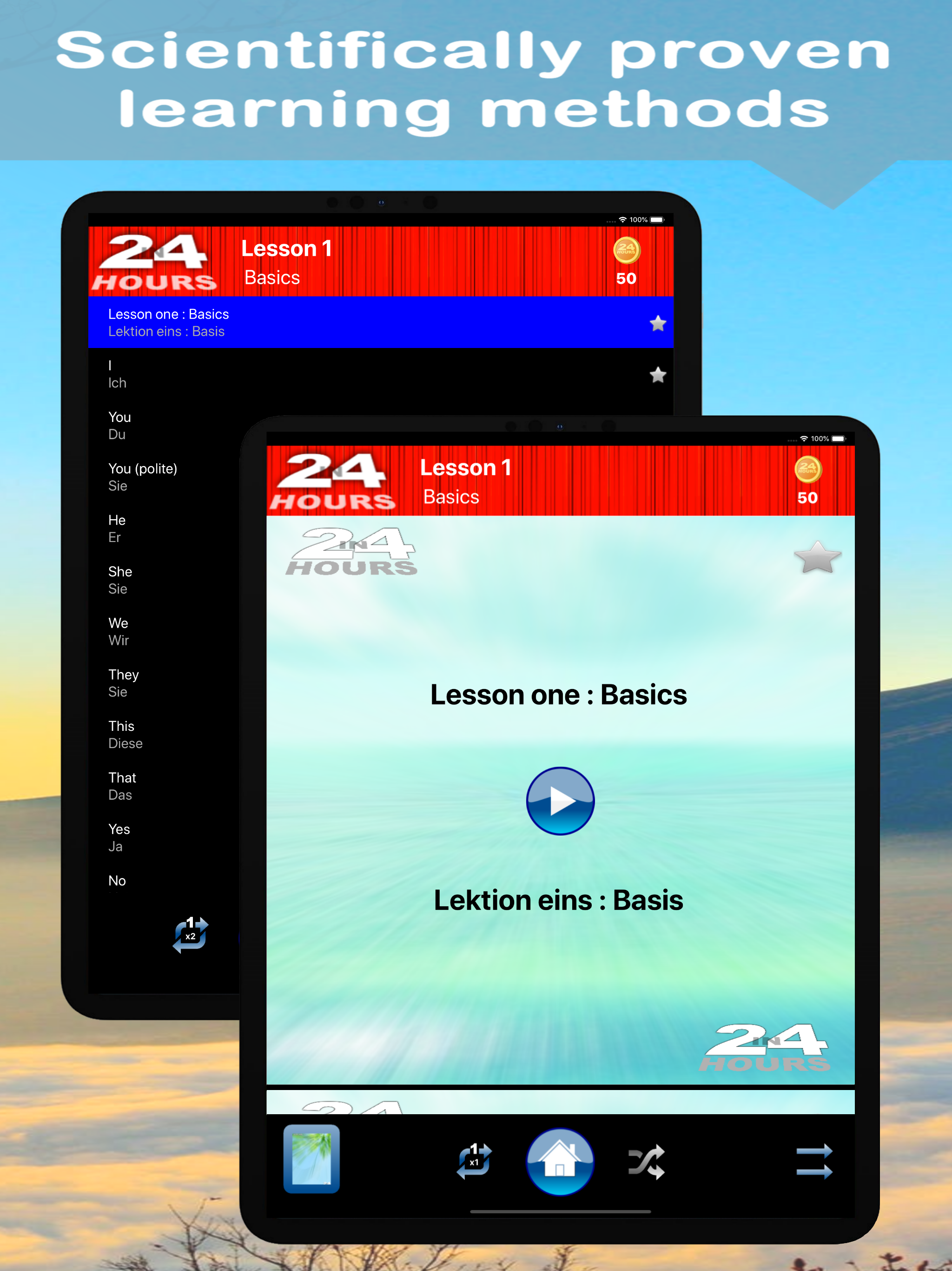 In 24 Hours Learn German