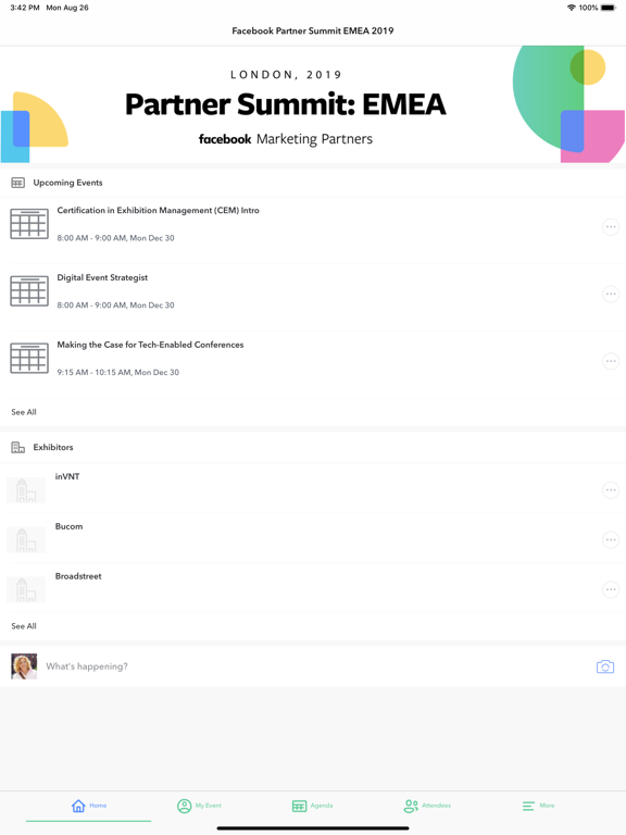 Facebook Partner Summit screenshot 3